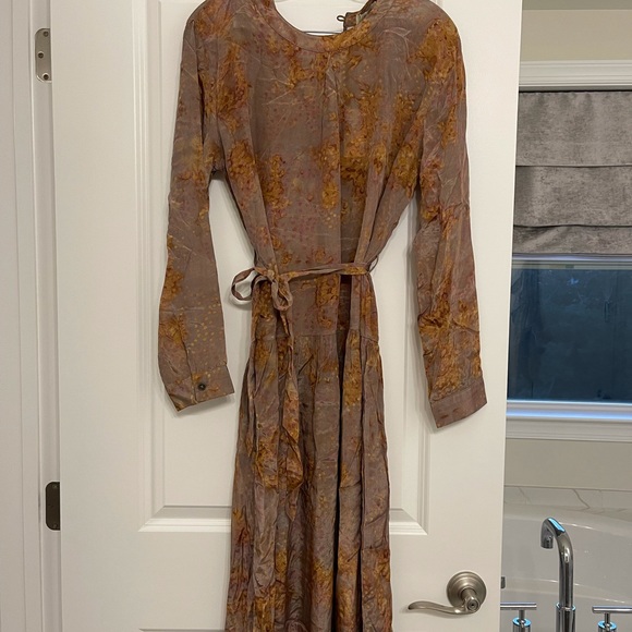 Free People Mes Desmoiselles taupe September maxi - Picture 8 of 11